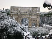 NEVICATA A ROMA